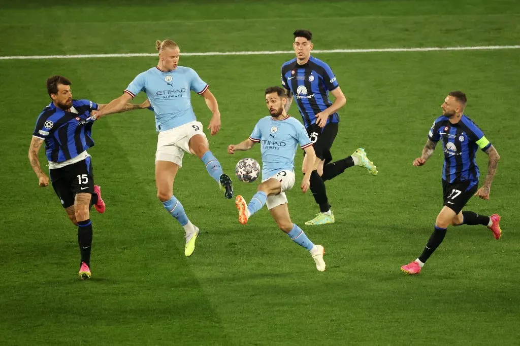 Manchester City x Inter de Milão, final da Champions League 2022/23 (Photo by Alex Grimm/Getty Images)