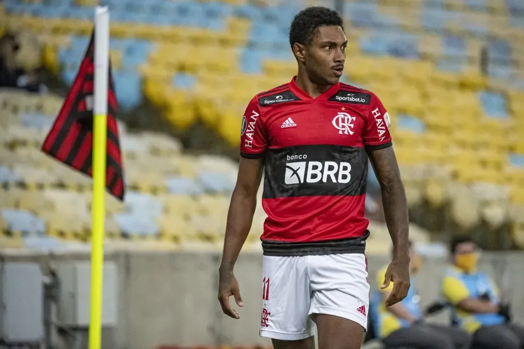 Vitinho nos seus tempos de Flamengo. Foto: Flickr Oficial CR Flamengo/Alexandre Vidal