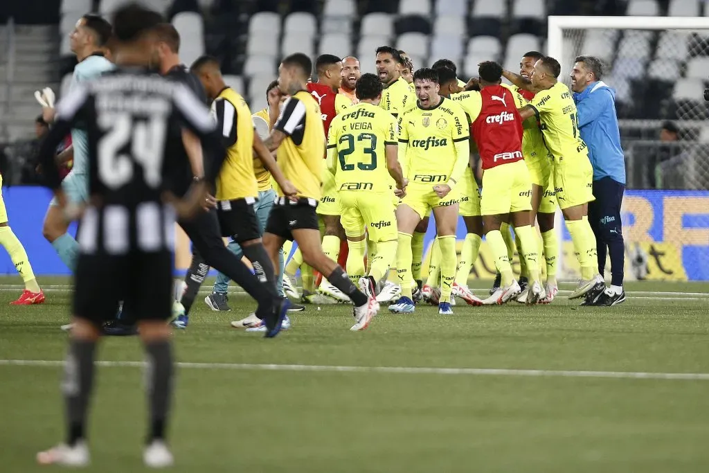 Palmeiras vence o Botafogo. (Photo by Wagner Meier/Getty Images)
