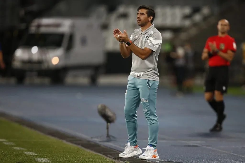 Abel Ferreira em ação pelo Brasileirão. (Photo by Wagner Meier/Getty Images)