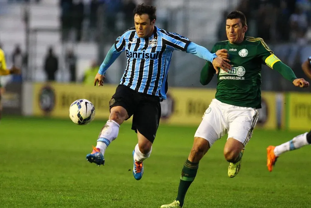 Kleber em tempos de Grêmio. (Photo by Lucas Uebel/Getty Images)