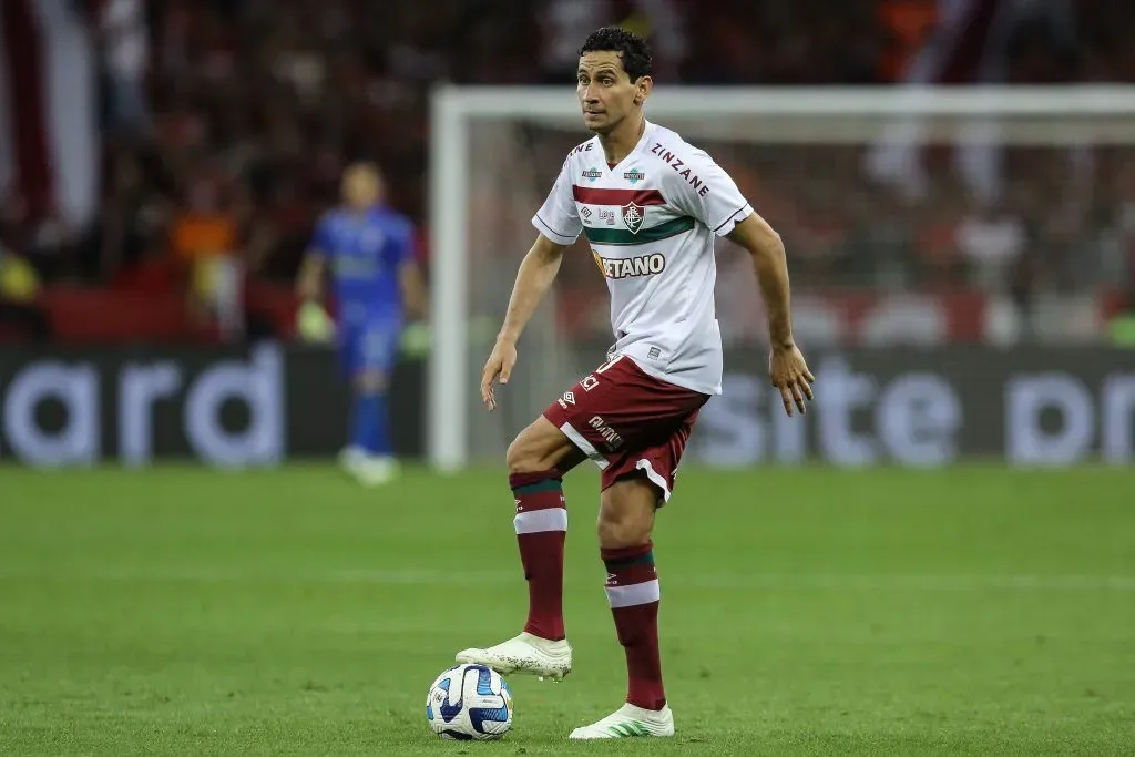 Ganso em ação pelo Fluminense. (Photo by Pedro H. Tesch/Getty Images)