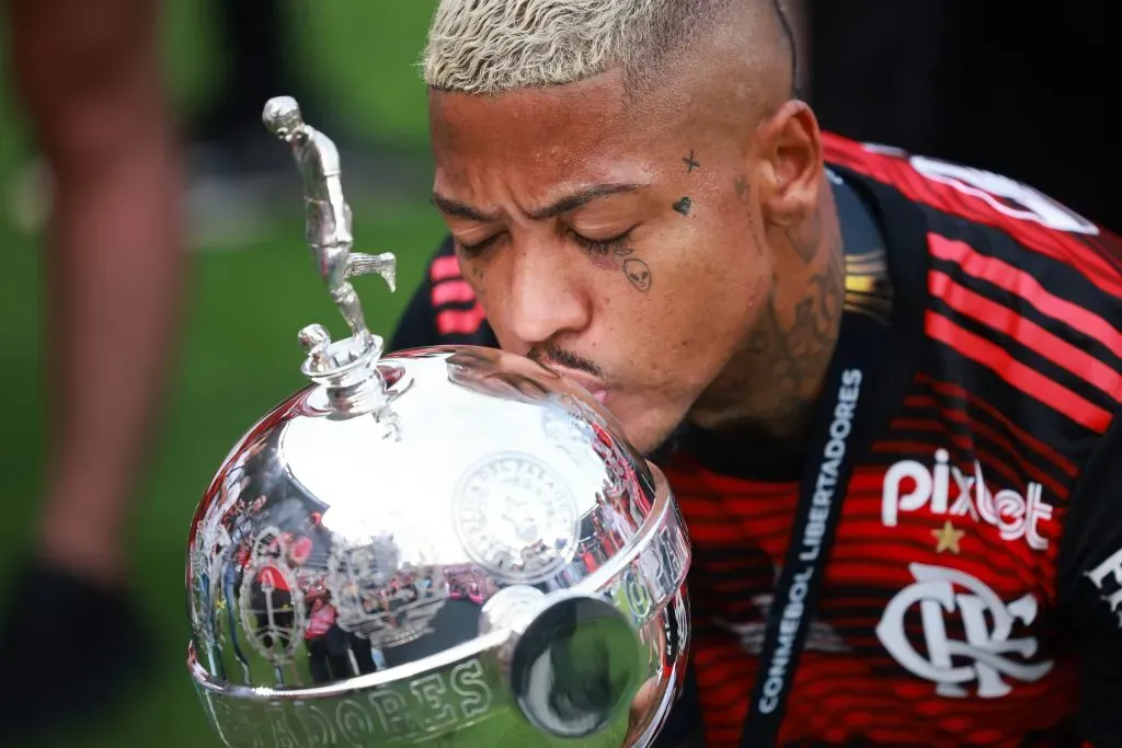 Marinho ainda nos tempos de Flamengo (Photo by Hector Vivas/Getty Images)