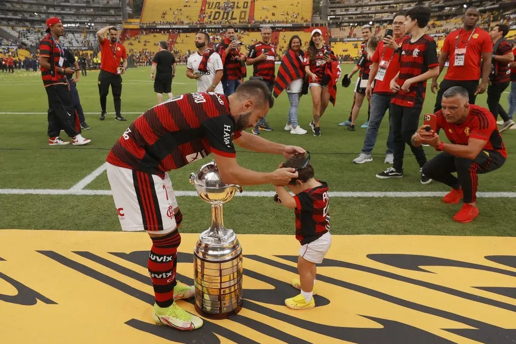 Everton é bicampeão da Libertadores. (Photo by Buda Mendes/Getty Images)