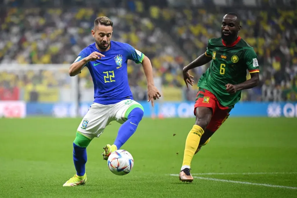 Everton Ribeiro jogou a Copa de 22. (Photo by Matthias Hangst/Getty Images)