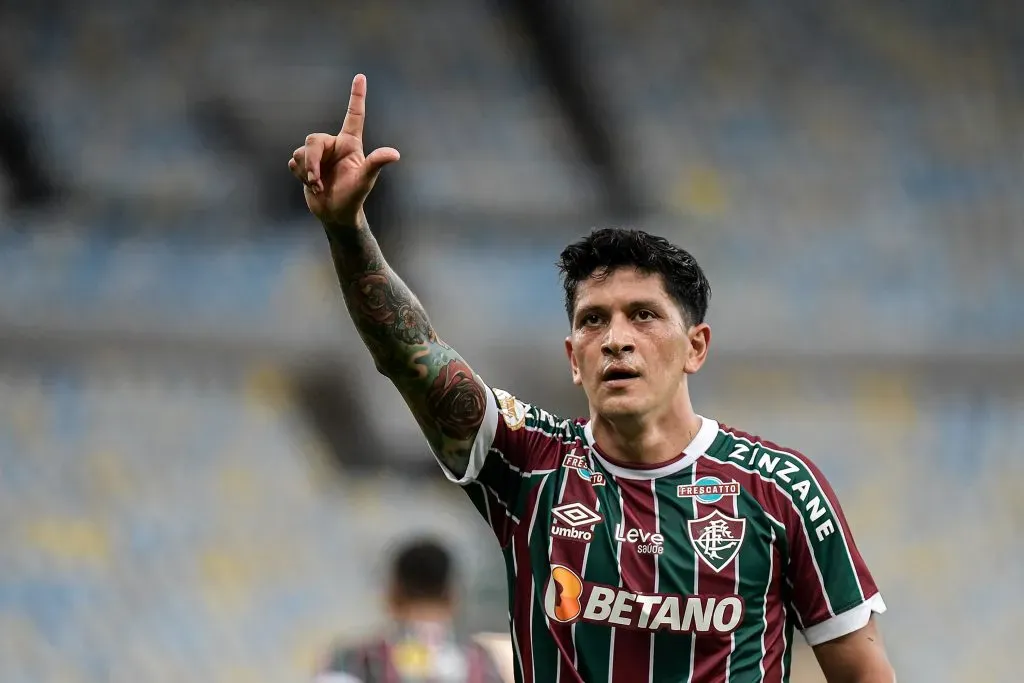 Cano em ação pelo Fluminense (Photo by Thiago Ribeiro/Getty Images)