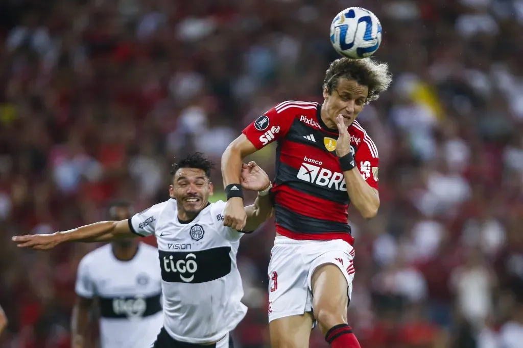 David Luiz pelo Flamengo. (Photo by Wagner Meier/Getty Images)