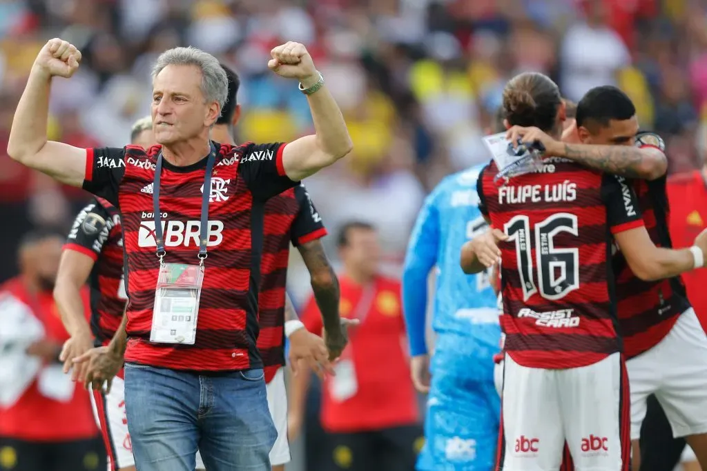 Landim na Libertadores 2022. Foto: Flickr Oficial CR Flamengo/Gilvan de Souza