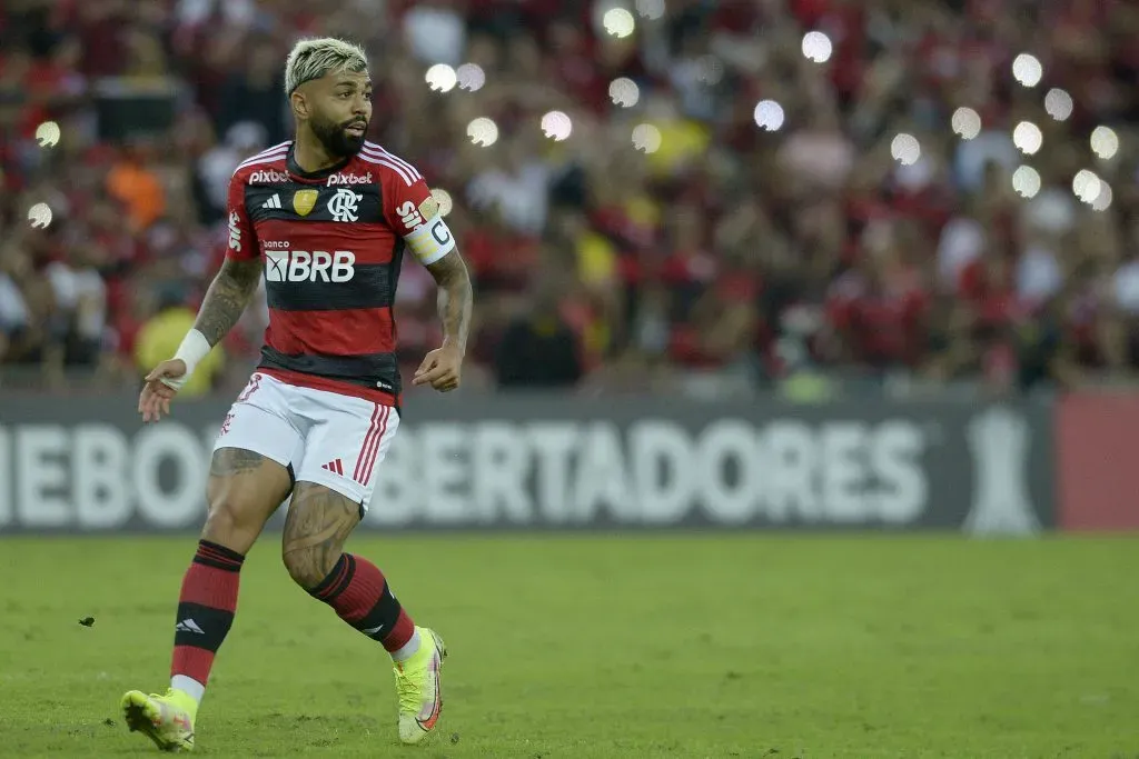 Gabigol soma 22 gols em 2023. (Photo by Dhavid Normando/Getty Images)