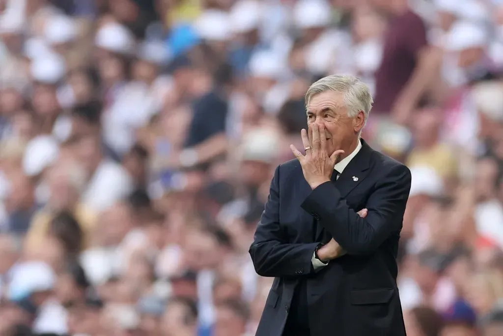 Ancelotti (Photo by Florencia Tan Jun/Getty Images)