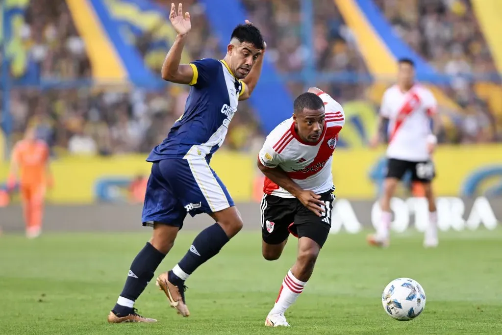 De La Cruz é ídolo do River. (Photo by Luciano Bisbal/Getty Images)