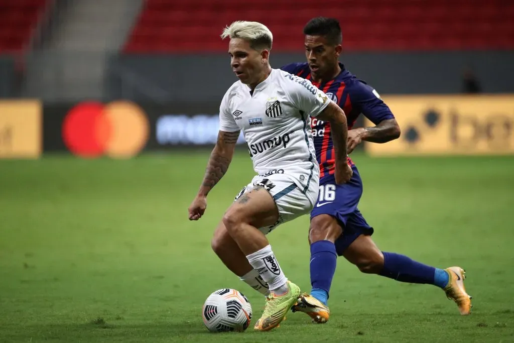 Soteldo na partida diante do San Lorenzo (Photo by Buda Mendes/Getty Images)