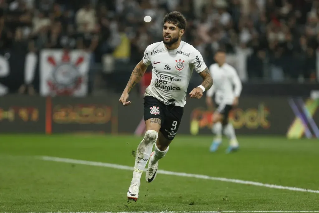 Yuri Alberto em ação pelo Corinthians. (Photo by Ricardo Moreira/Getty Images)