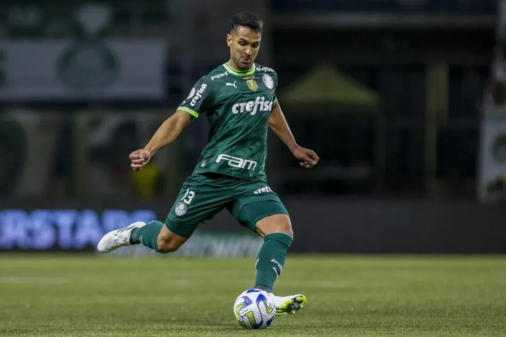 Luan em ação pelo Palmeiras. (Photo by Miguel Schincariol/Getty Images)