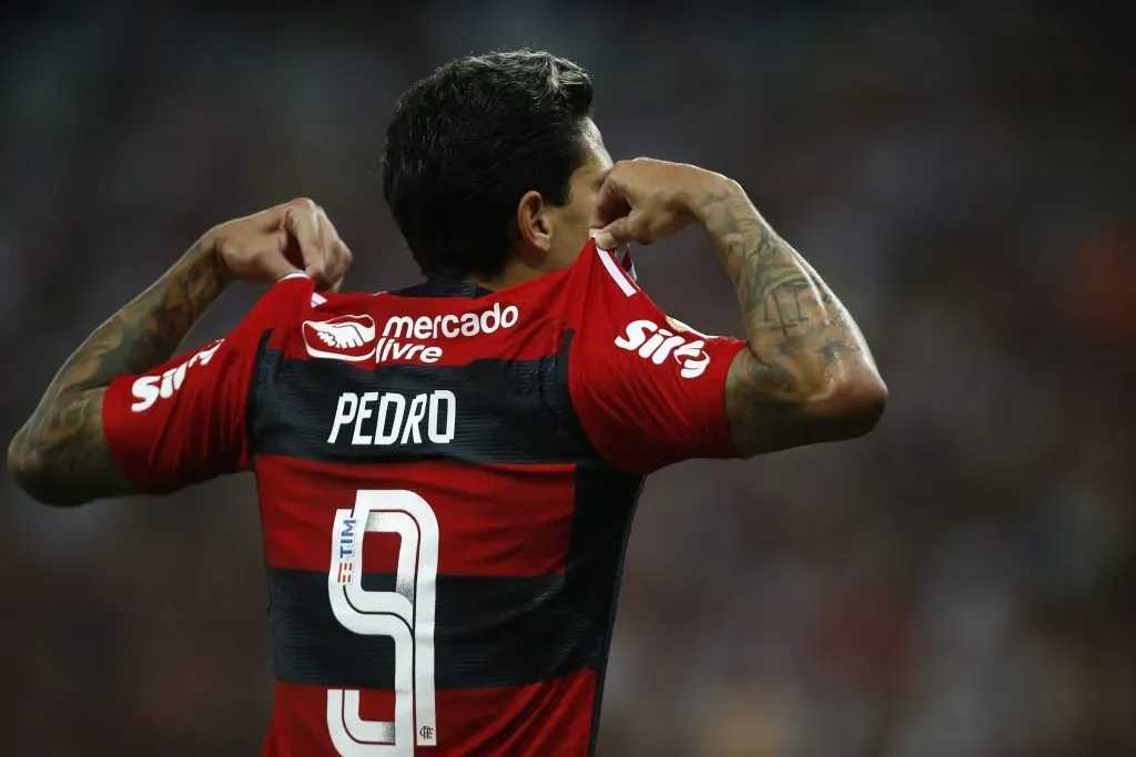 Pedro em ação pelo Flamengo (Photo by Wagner Meier/Getty Images)