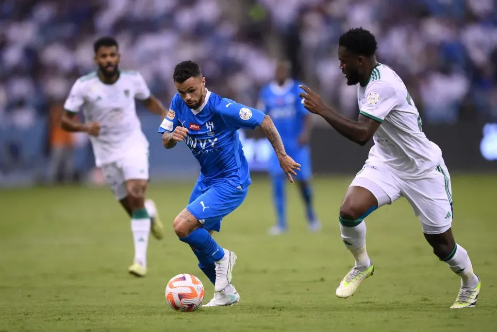 Michael na partida diante do Al Ahli (Photo by Justin Setterfield/Getty Images)
