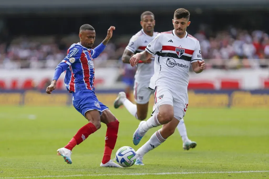 Beraldo pelo São Paulo. (Photo by Ricardo Moreira/Getty Images)