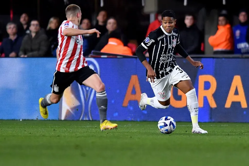 Wesley em ação pelo Corinthians. (Photo by Marcelo Endelli/Getty Images)