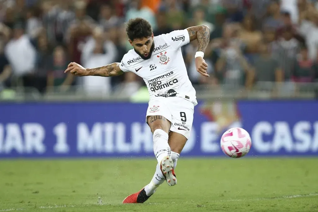 Yuri Alberto em ação pelo Corinthians. Foto: Wagner Meier/Getty Images