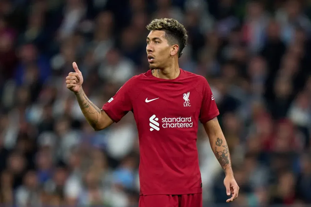 Roberto Firmino nos tempos de Liverpool (Photo by Angel Martinez/Getty Images)