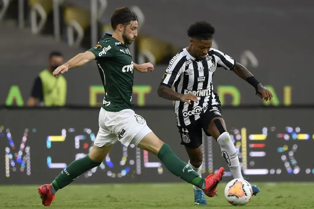 Viña nos tempos de Palmeiras (Photo by Mauro Pimentel – Pool/Getty Images)