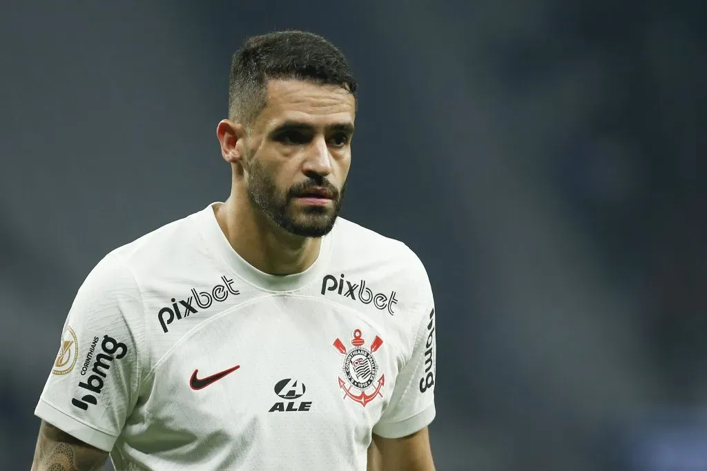 Renato Augusto pelo Corinthians. (Photo by Ricardo Moreira/Getty Images)