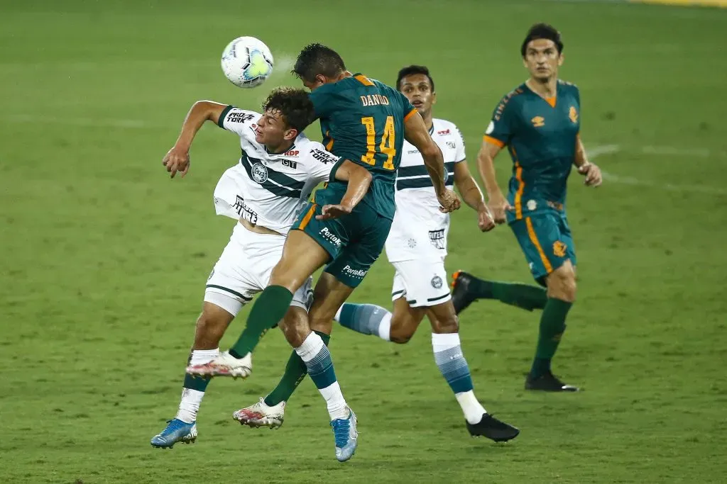 Natanael em partida contra o Fluminense. (Photo by Bruna Prado/Getty Images)
