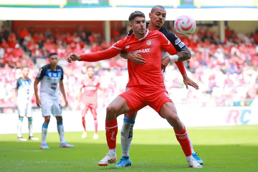 Pedro Raúl pelo Toluca. (Photo by Hector Vivas/Getty Images)