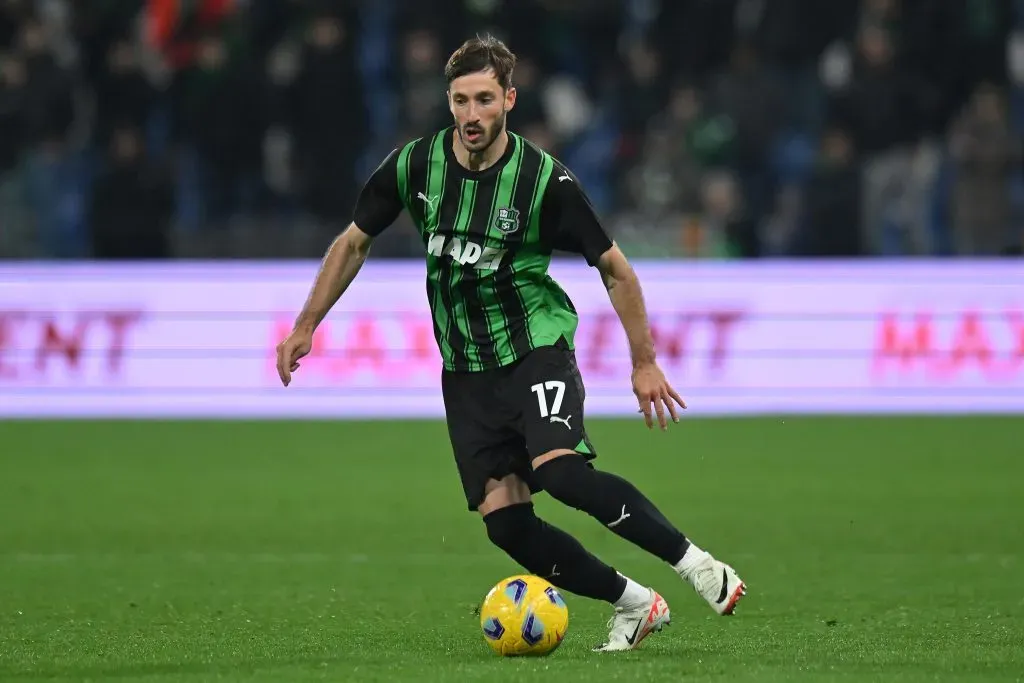 Viña em ação pelo Sassuolo (Photo by Alessandro Sabattini/Getty Images)