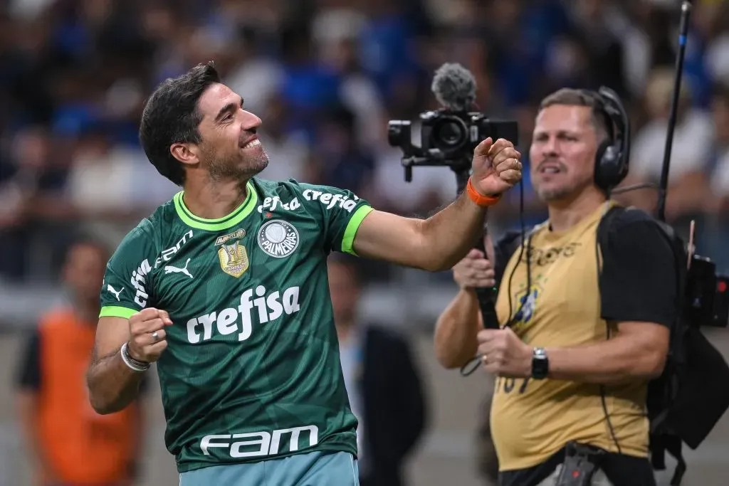 Abel Ferreira é campeão de novo pelo Alviverde. Foto: João Guilherme Arenazio/Getty Images