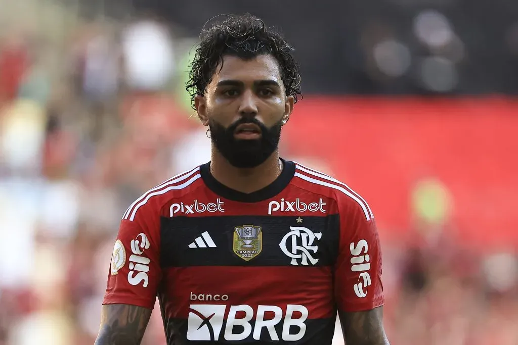 Gabi em ação pelo Flamengo (Photo by Buda Mendes/Getty Images)