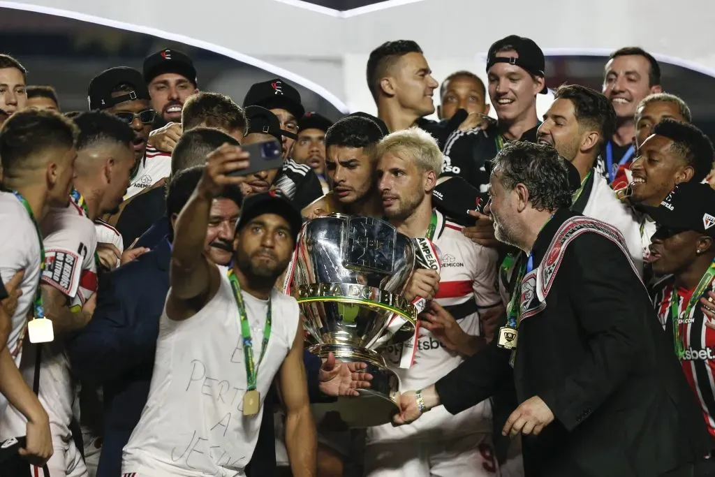 São Paulo campeão da Copa do Brasi. Foto: Ricardo Moreira/Getty Images