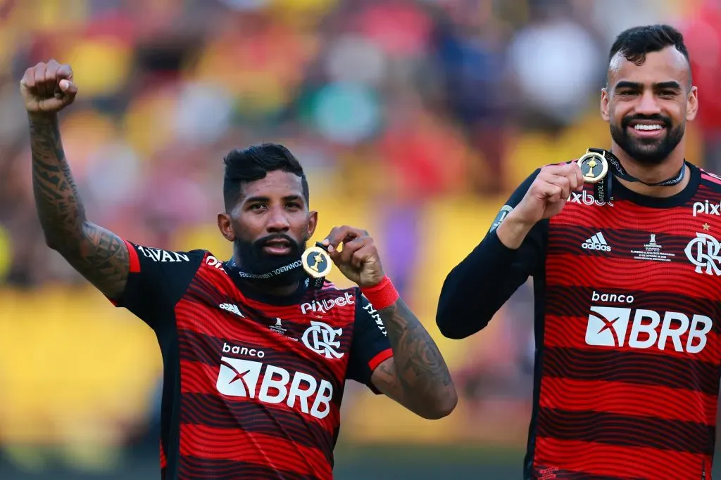 Rodinei na final da Libertadores de 2022 (Photo by Buda Mendes/Getty Images)