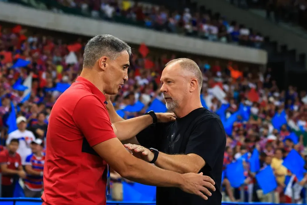 Vojvoda e Mano Menezes. (Photo by Buda Mendes/Getty Images)