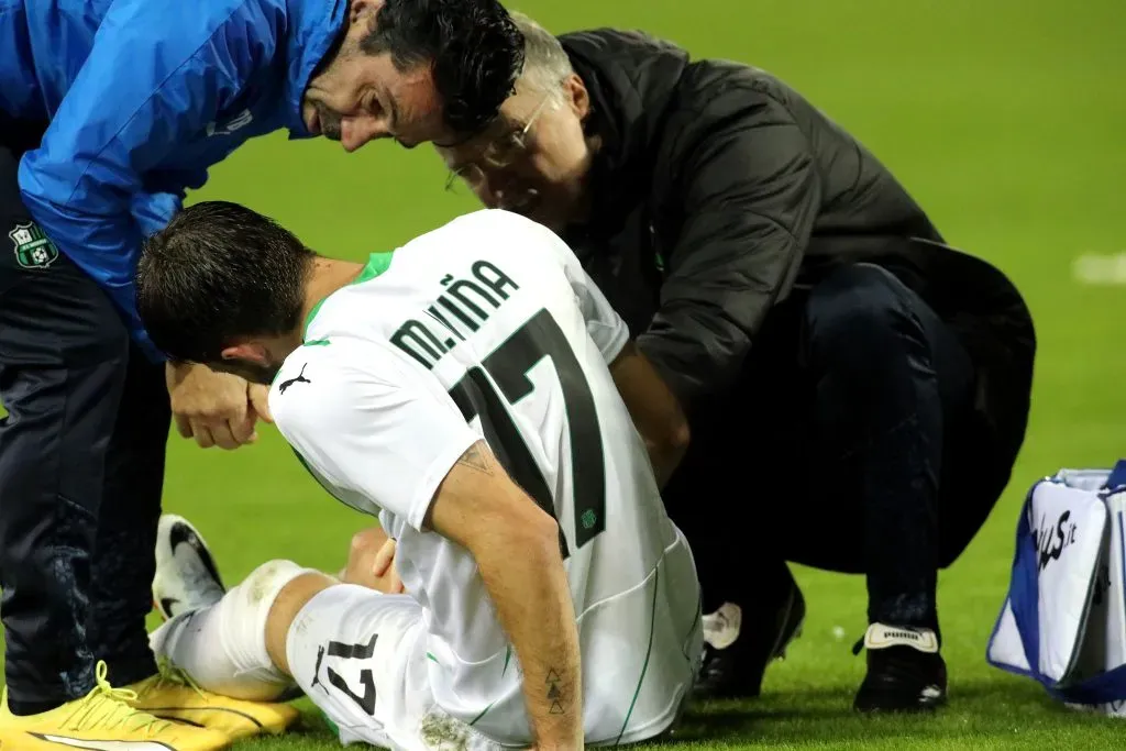Viña se lesionou no último jogo. (Photo by Enrico Locci/Getty Images)