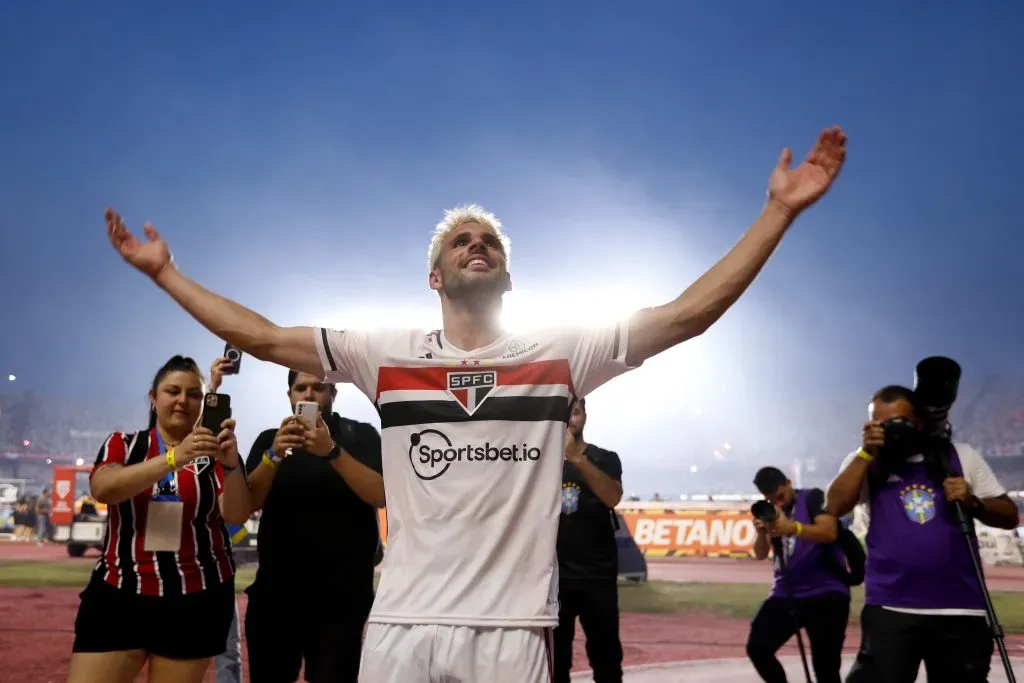 Jonathan Calleri do Sao Paulo  (Photo by Ricardo Moreira/Getty Images)