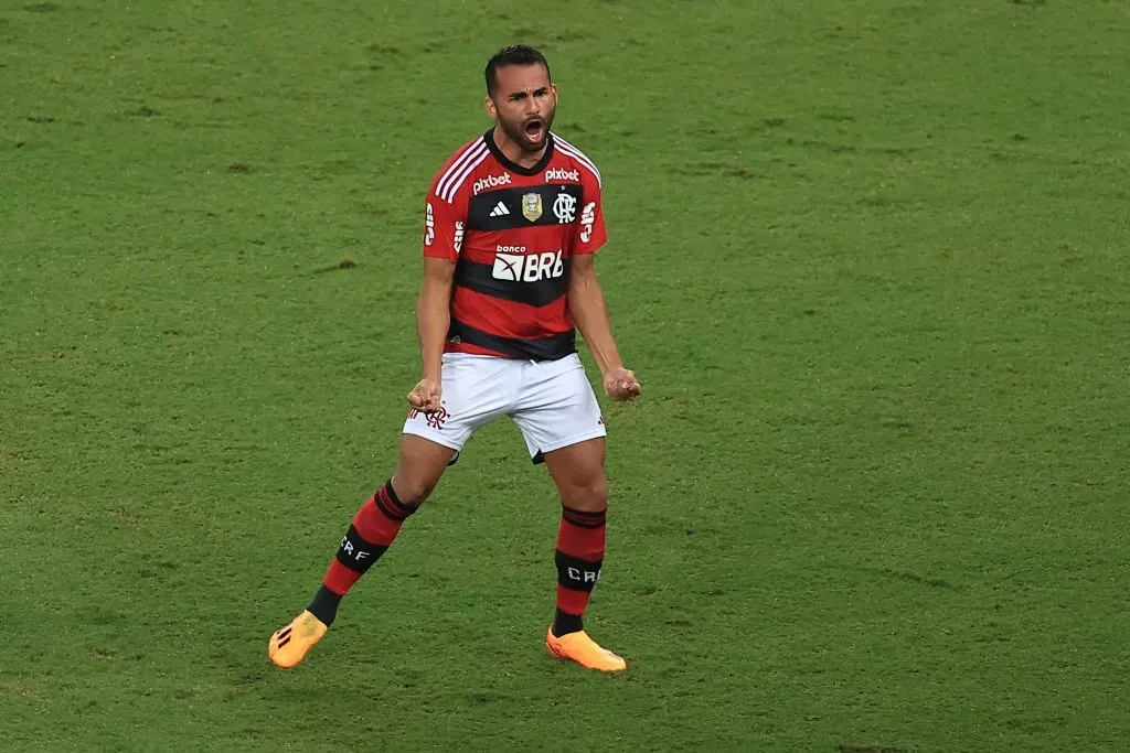 Thiago Maia em ação pelo Flamengo (Photo by Buda Mendes/Getty Images)