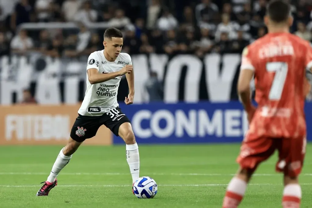 Matheus Araújo na Libertadores 2023. Foto: Marcello Zambrana/AGIF