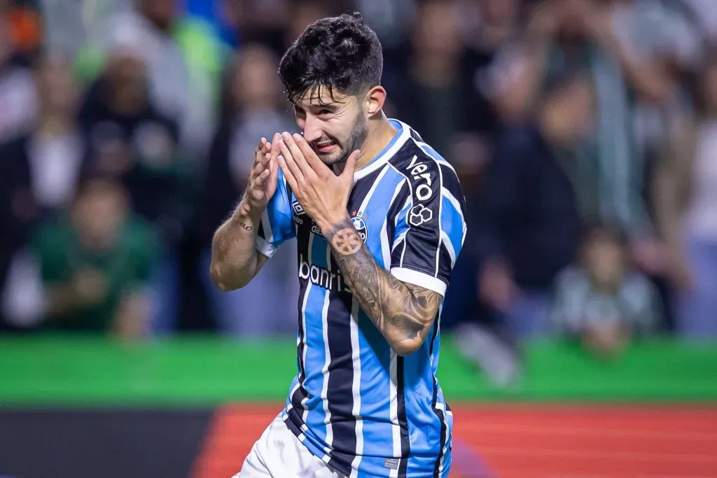 Villasanti está em alta no Grêmio (Foto: Richard Ducker/Grêmio/Divulgação)