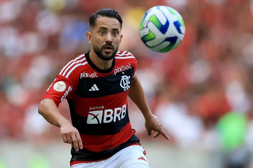 Éverton Ribeiro pelo Flamengo. (Photo by Buda Mendes/Getty Images)
