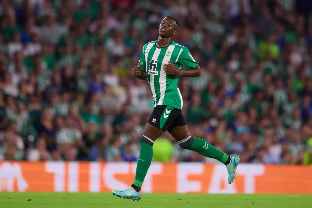 Luiz Henrique em ação pelo Real Betis. (Photo by Fran Santiago/Getty Images)