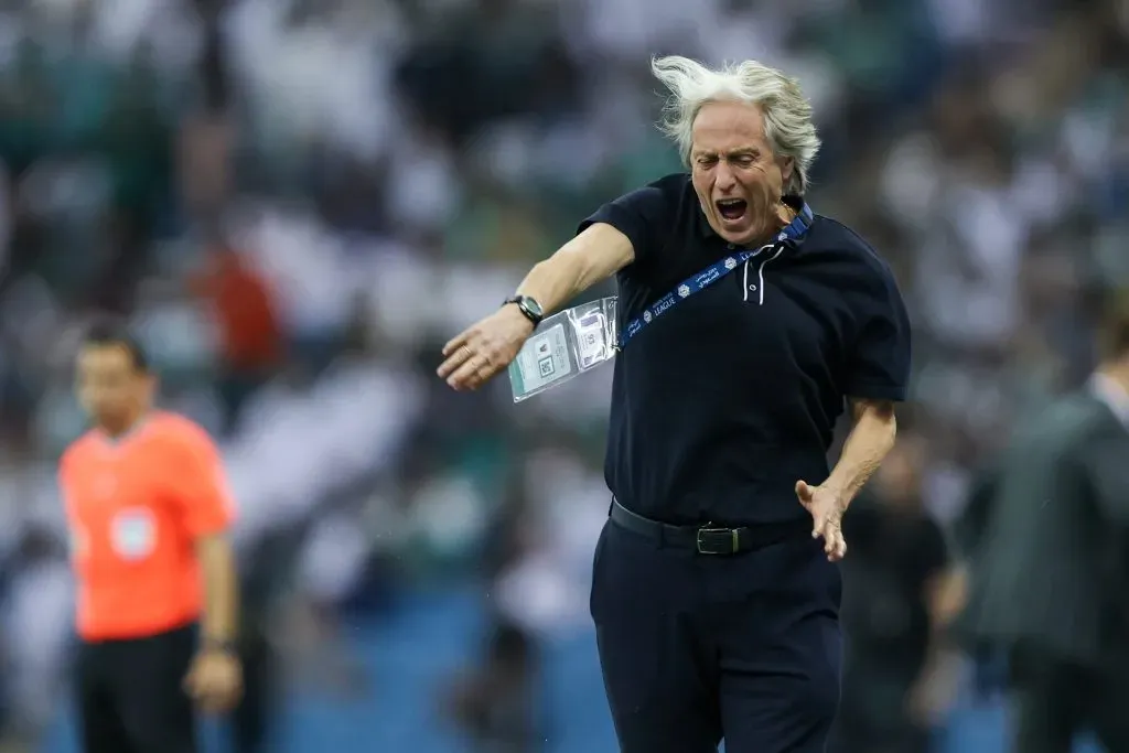 Jorge Jesus, Al Hilal. (Photo by Yasser Bakhsh/Getty Images)