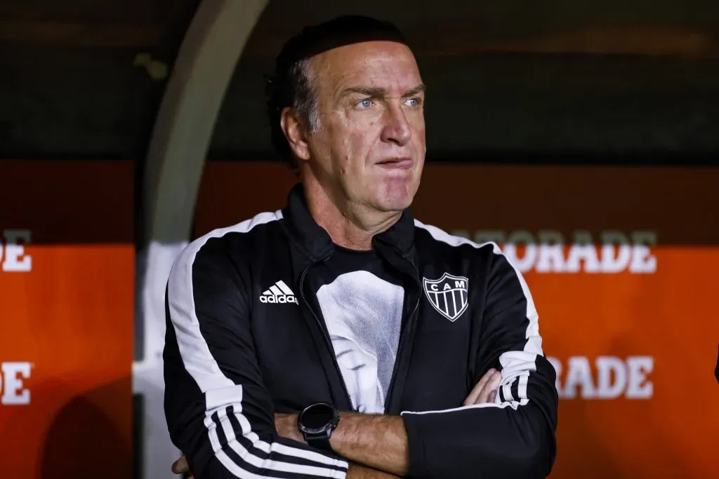 Cuca pelo Atlético Mineiro na Libertadores. (Photo by Ricardo Moreira/Getty Images)