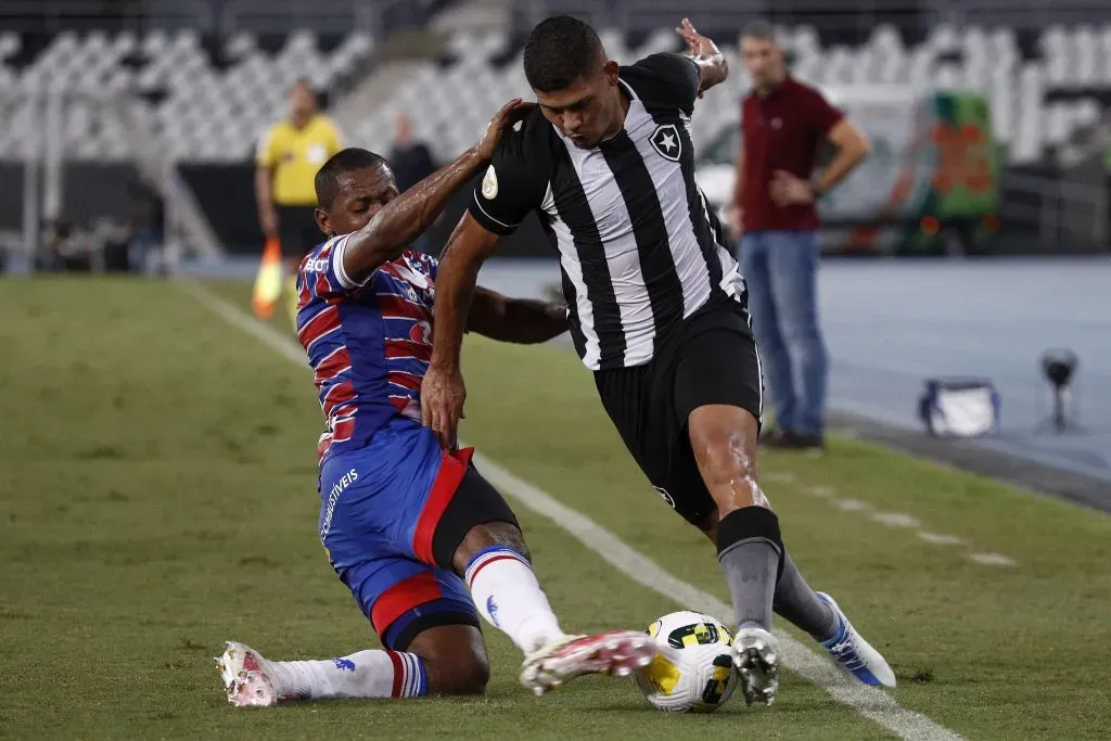 Erison em partida contra o Fortaleza pelo Botafogo. (Photo by Buda Mendes/Getty Images)