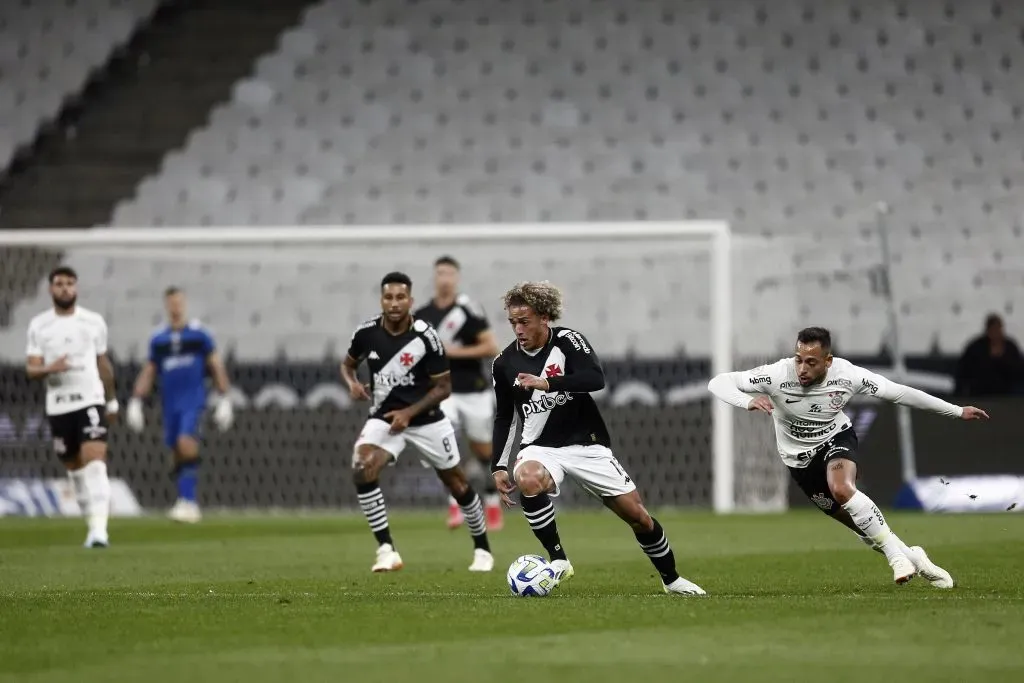 Partida entre Vasco da Gama x Corinthians no Estadio de Itaquera em Sao Paulo em 29 de julho de 2023. Foto: Daniel RAMALHO/VASCO