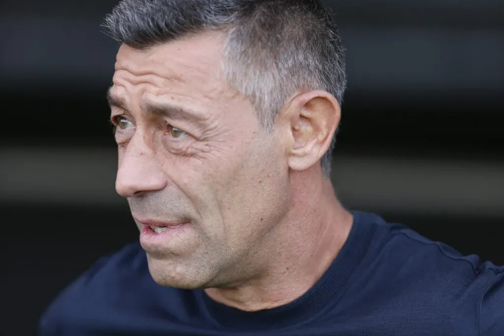 Caixinha, técnico do Braga. (Photo by Ricardo Moreira/Getty Images)