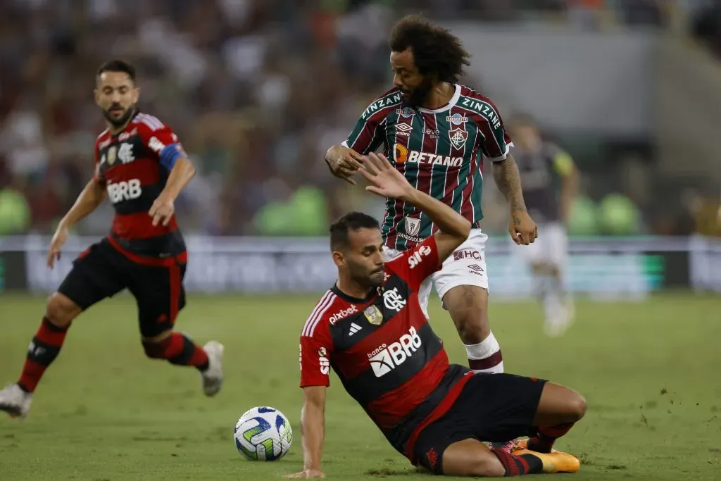 Maia em ação pelo Flamengo. (Photo by Wagner Meier/Getty Images)