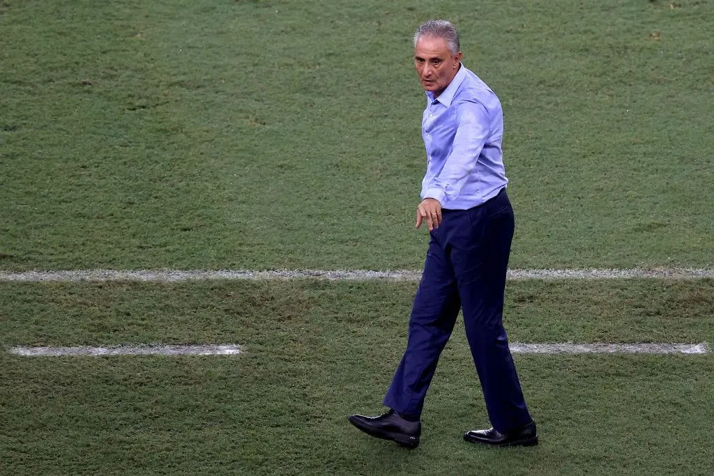 Adenor Tite, Head coach of Flamengo . (Photo by Buda Mendes/Getty Images)