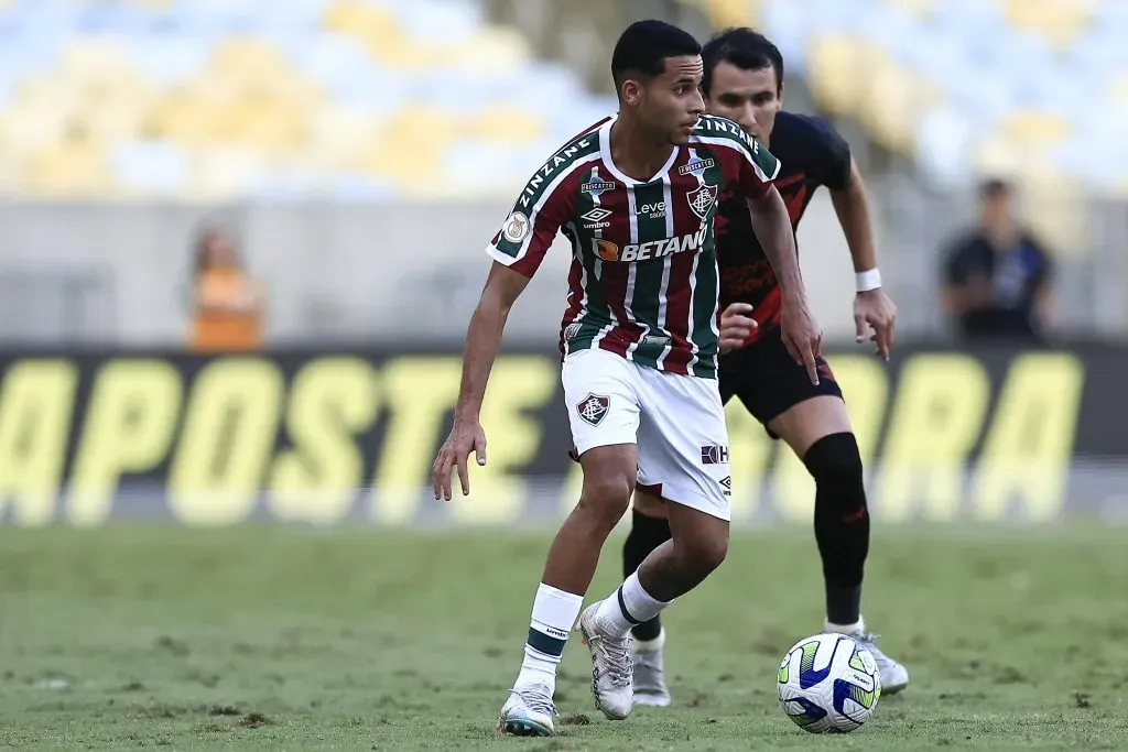 Alexsander em ação pelo Flu (Photo by Buda Mendes/Getty Images)