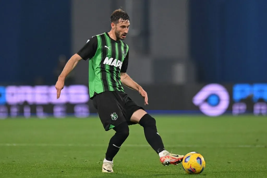 Matías Viña of US Sassuolo. (Photo by Alessandro Sabattini/Getty Images)